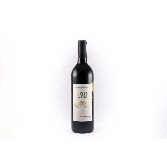 Vino Tinto Casa Establo 1911 Etiqueta Blanca 750 ml Vid Mexicana Vino Tinto