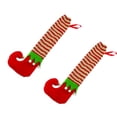 thumbnail image 2 of WRITWAA 4 Pcs Floor Protectors for Chairs Assorted Color Socks Shape Christmas Theme Home Decoration Office Use, 2 of 8