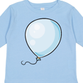 thumbnail image 4 of Inktastic Blue Balloon Boys or Girls Long Sleeve Toddler T-Shirt, 4 of 5