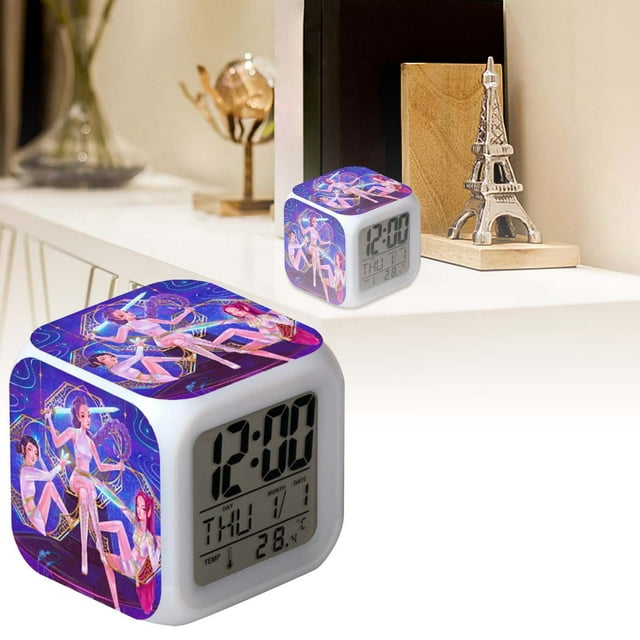Home Improvement,"Anime Movie LED Night Light – Festival Unique Decorative Lighting For Fans Of ", Clock