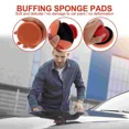 thumbnail image 4 of Kit de Tampons Applicateurs de Cire pour Voiture - 5 Pcs Applicateurs d'Éponge avec Manche, 4 of 5