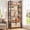 Yellow, variant on Atilioo 5 Tier Bookcase, 62" Tall Bookshelf, Wooden Storage Organizer with Adjustable Shelves for Living Room, Home Office, Kitchen, Rustic Brown