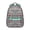 Greenish-blue-5, variant on Vintage Dog Illustration Backpack with Floral Designs, Perfect for Dog Lovers, Comfortable Straps, and Ample Storage