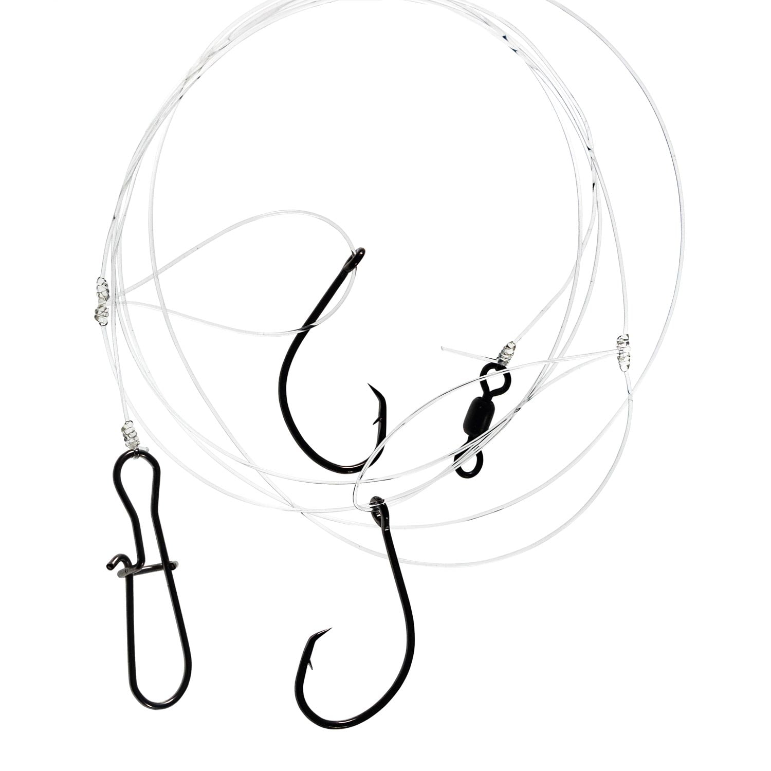 Rite Angler Chicken Rig 3pk 2/0, 3/0, 4/0 3ft Mono, for Saltwater Reef