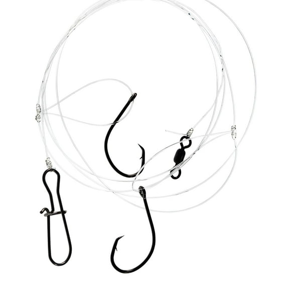 Rite Angler Chicken Rig 3pk 2/0, 3/0, 4/0 3ft Mono, for Saltwater Reef and Offshore Fishing