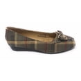 thumbnail image 3 of Victoria K Women's Bow Plaid Wedge Shoes, 3 of 5