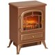 thumbnail image 1 of Chimenea eléctrica HOMCOM 56 cm 725 W/1450 W color marrón oscuro, 1 of 9