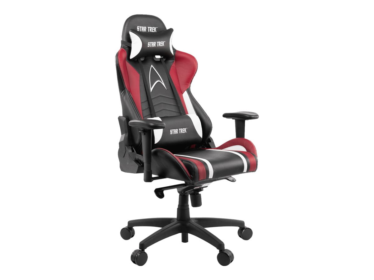 Arozzi Verona Pro V2 STAR TREK Edition - Chair - armrests - T-shaped tilt - - polyurethane metal frame - black, red Walmart.com