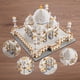 thumbnail image 3 of Dolblock Micro Mini Bloques Arquitectura Taj Mahal Juego de construcción Colección de monumentos Kits de modelos Idea Juguetes Regalos para adultos y niños mayores de 14 años 3950 piezas, 3 of 5