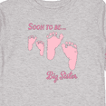 thumbnail image 4 of Inktastic Soon to Be Big Sister Girls Long Sleeve Toddler T-Shirt, 4 of 5