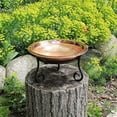 thumbnail image 7 of Achla BBHC-01-S1 Hammered Copper Birdbath with Short Stand, 7 of 7