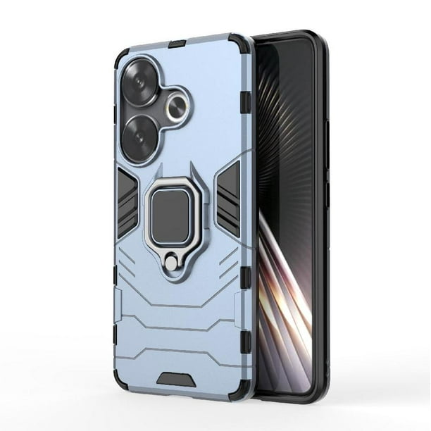 Funda para Xiaomi POCO F6 con Soporte Anillo Giratorio 360° y Protección Resistente a Golpes y Caídas