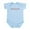 Sky Blue, variant on CafePress - Feminist Infant Bodysuit - Baby Light Bodysuit, Size Newborn - 24 Months
