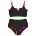 thumbnail image 5 of Plus Size Swimwear Two Piece Ruffled Strapless Bikini For High Waisted Bathing Swim Suit Cover Ups Women plus Size Women plus Size Swimsuit Cover Swim Dress Swimsuit Cover up plus Size 4x plus Size, 5 of 5