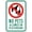 Warning Sign 1, variant on Warning Sign - No Trespassing This Property Guarded by Video Surveillance - 8"x12" Aluminum Rust-Proof Security Sign, Surveillance Decor for Private Property Indoor Outdoor