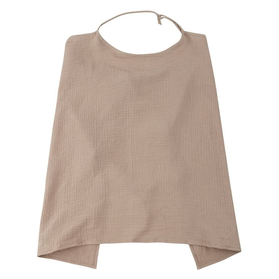 Adjustable Nursing Cover for Breastfeeding - Super Soft Breathable Cotton Privacy Nursing Scarf with Adjustable Neck Strap, Multi-Use Cover for Carseat & Shopping