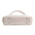 thumbnail image 4 of Spencer Small Crescent Shoulder Bag Underarm Purse PU Handbag with Zipper Closure Clutch for Women Casual Travel, Beige, 4 of 10