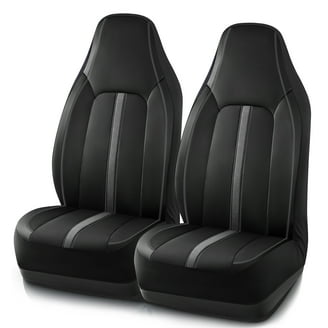 Auto Drive 2 Piece Truck Seat Cover Santos, Jacquard Tan