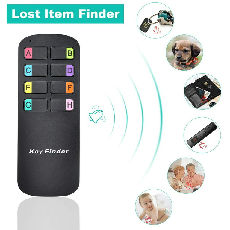 Happyline Key Finder Locator,Wireless RF Item Locator with