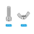 thumbnail image 3 of Unique Bargains 3/4 Pieds Épingles à Chauve-Souris, 6 Ensembles d'Épingles en Acier Inoxydable 304 pour Lancer sur Roue, 3 of 7