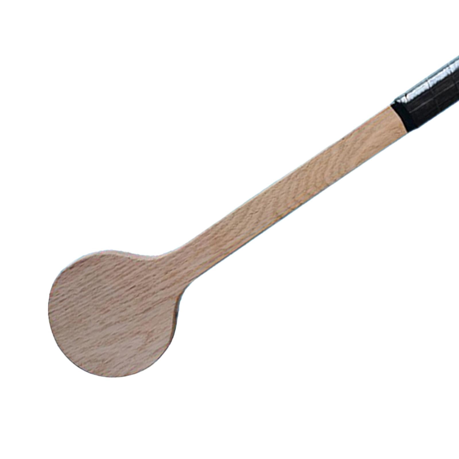 harayaa 2X Tennis Racket Sweet Spot Practice Tennis Pointer Wooden Tennis Spoon Trainer
