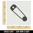 thumbnail image 2 of Safety Pin DIY Cookie Wall Craft Stencil - 3.5 Inch, 2 of 5