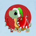 thumbnail image 3 of CafePress - Noel Turtle Infant T Shirt - Infant T-Shirt, 3 of 4