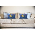 thumbnail image 2 of Betsy Drake Interiors Goldfinch & Thistle Large Indoor/Outdoor Pillow, 2 of 2