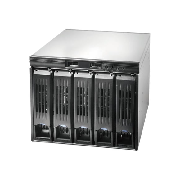 Chenbro 5-bay 3.5" Enclosure with 12Gb/s SAS and SATA Backplane (SK33502T3)