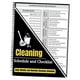 thumbnail image 1 of Cuaderno de Lista de Limpieza Cuaderno de Limpieza Del Hogar Ligero Multifuncional Planificador de de Verificación Conveniente para Mujeres, 1 of 9