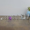 thumbnail image 5 of Tournevis à Vent Cristal Boule de Guépard Spirale Cyclone Décor Crochet Pivotant Violet, 5 of 5