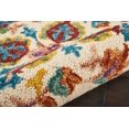 thumbnail image 6 of Nourison Vivid Floral Bohemian Ivory 2'3" x 7'6" Area Rug, (8' Runner), 6 of 6