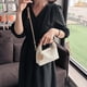 thumbnail image 4 of Bolso Cruzado para Mujer Bolso Hombro Informal Plisado Con Nube Bolsos Mano para Niñas (blanco), 4 of 9