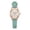 Green, variant on Women’s Cat Dial Quartz Watch, Slim Faux Leather Strap, Whimsical Analog Wristwatch For Everyday Wear And Youthful Style