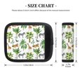 thumbnail image 2 of Luggage Handle Wraps for Suitcase - Suitcase Tags Identifiers for Suitcases, zebra tiger Giraffe Tropical palm tree Fun Luggage Handle Covers, Travel Luggage Accessories Essentials for Flying, 2 of 6