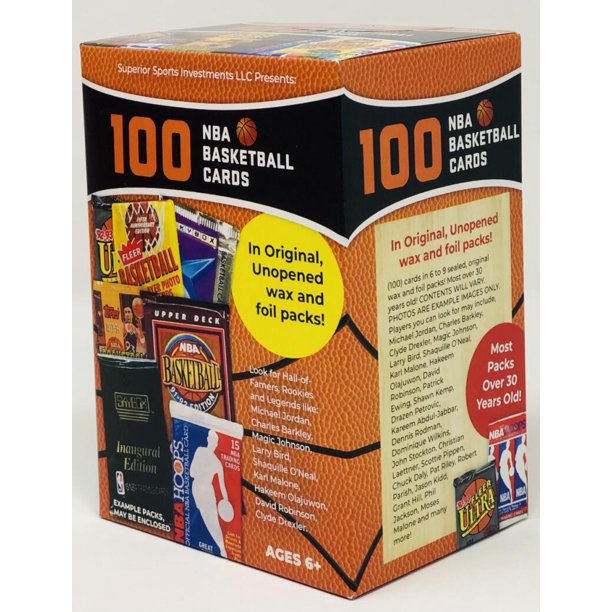 Superior Sports Investments LLC 100 NBA Basketball Cards in Original