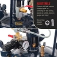 thumbnail image 6 of 2-1/2 Gallon PRESSURE FEED PAINT POT TANK Spray Gun Sprayer Reg Air Mix Agitator, 6 of 7