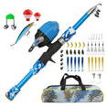 thumbnail image 1 of Hearth & Gear Design With For Beginners Or Experienced Child Anglers Portable For Freshwater And Saltwater Soft for Ice Pole Carrying Chicken Rig Surf Hooks Clam 890 Thermal Hub Clam Ice Saltwater, 1 of 6