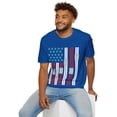 thumbnail image 5 of Elevator Mechanic USA Flag Elevator Repairman Technician Softstyle T-Shirt, 5 of 5