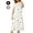 B-White Star, variant on Loritta Nightgowns for Women Sleepwear Short Sleeve Sleepshirt Casual MooMoo Nightdress S-2XL