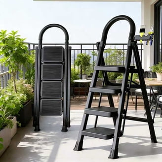 Werner 265 3-Step Type III Aluminum Platform Ladder - Walmart.com