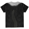 thumbnail image 2 of Halloween Tuxedo Black And White Cat Costume All Over Youth T Shirt Multi YMD, 2 of 2