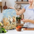 thumbnail image 3 of FKELYI Floral Running Horse Print Blender Dustproof Cover Coffee Maker Dust Cover Anti Fingerprint Stain Resistant Stand Mixer Protector Covers with Handle, 3 of 6
