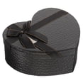 thumbnail image 4 of GARVALON 1Set Heart Shaped Box Black Paperboard For Elegant Packaging, 4 of 8