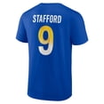thumbnail image 3 of Men's Fanatics Matthew Stafford Royal Los Angeles Rams Athletic Coordinator T-Shirt, 3 of 3