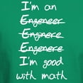 thumbnail image 3 of CafePress - Engineer. Im Good With Math T Shirt - Men's Classic Graphic Cotton T-Shirt, 3 of 4