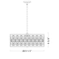 thumbnail image 6 of Dealey 6 Light Chandelier Clear, 6 of 7