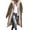 Army Green, variant on Women Warm Oversized Reversible Fleece Puffer Shearling Down Long Jackets Outerwear with Hood Bean Green M