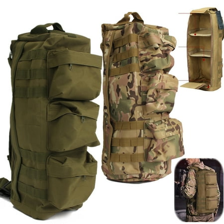 Nylon Sport Pack Bag (20L 1000D Nylon Waterproof Outdoor Military Tactical Pack Sports Backpack Bag Camping Fishing Travel Bag Portable Shoulder Strap)