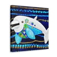 thumbnail image 5 of "Whale Dance in Moonlight" - Canvas, 5 of 25